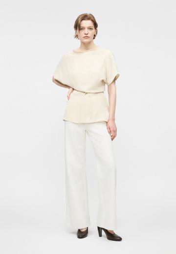 Атласная блузка