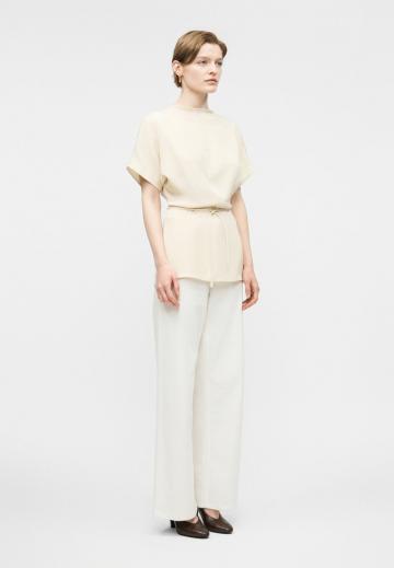 Атласная блузка