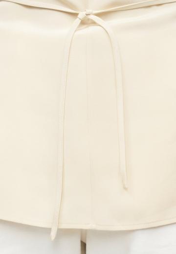 Атласная блузка