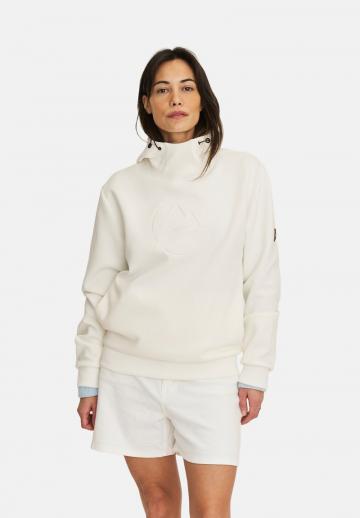 Пуловер с капюшоном