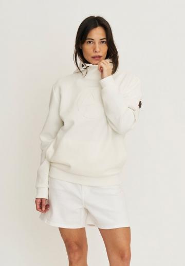 Пуловер с капюшоном