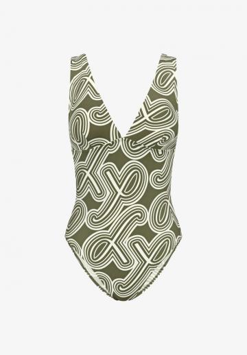 Слитный купальник