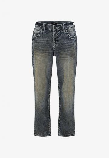 Прямые джинсы