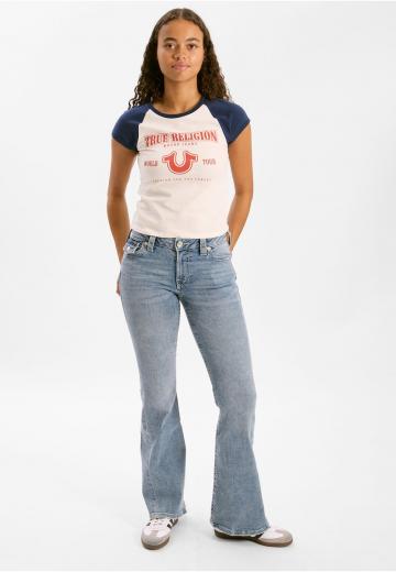 Клешеные джинсы