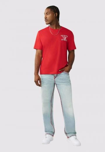 Прямые джинсы