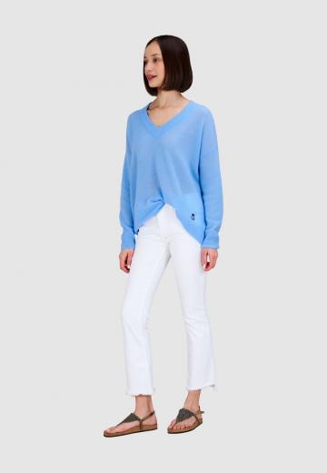 Длинный пуловер