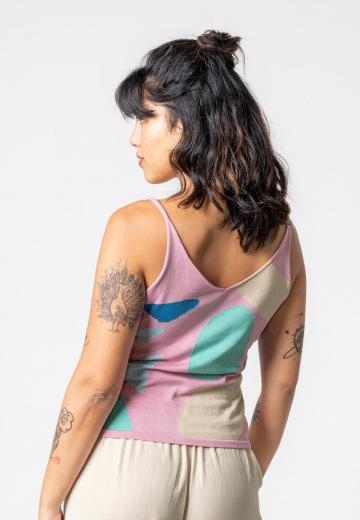 Топ на бретельках