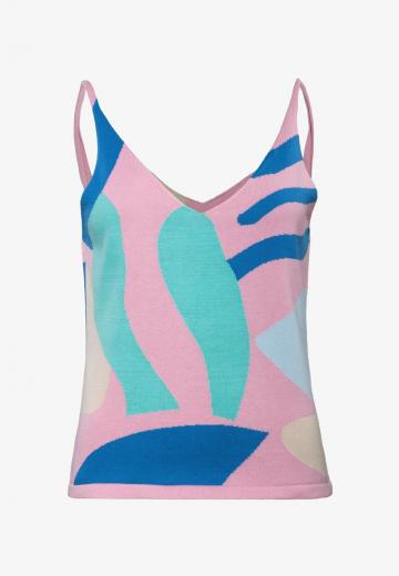 Топ на бретельках