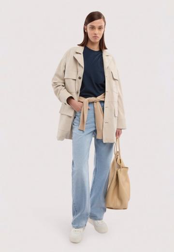 Прямые джинсы