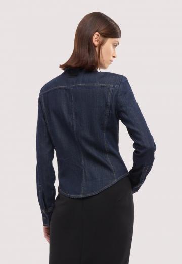 Джинсовая блузка