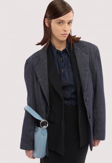 Джинсовая блузка