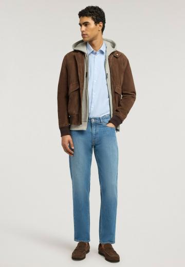 Прямые джинсы