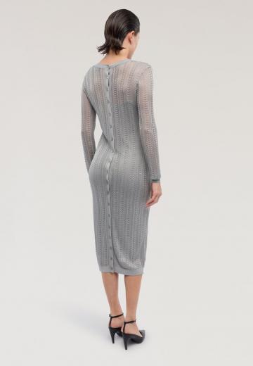 Вязаное платье