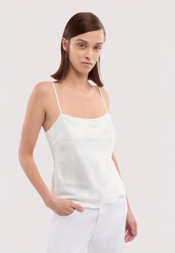 Атласная блузка