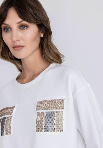 Майка с рукавом три четверти