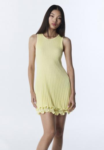 Вязаное платье