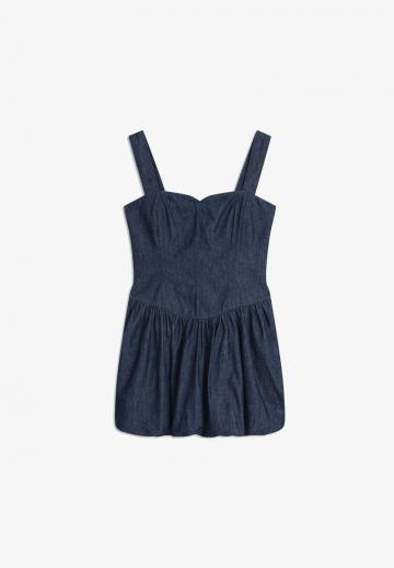 Джинсовый комбинезон