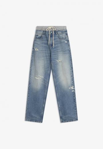 Прямые джинсы