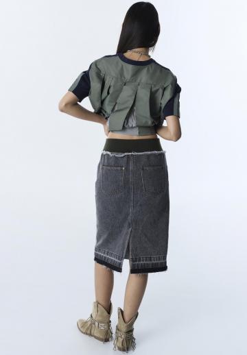 Джинсовая юбка