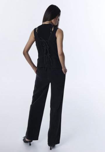 Джинсовый комбинезон