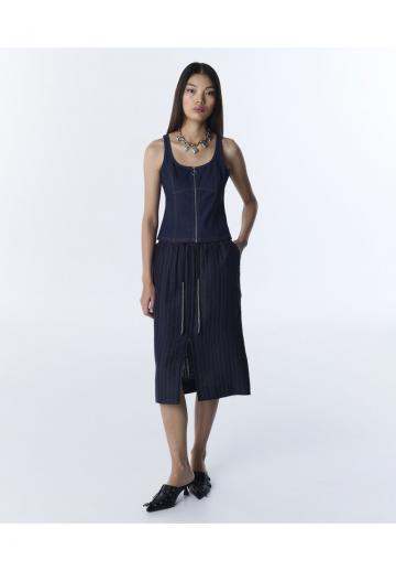 Блузка без рукавов