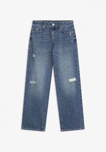 Прямые джинсы