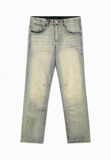 Прямые джинсы