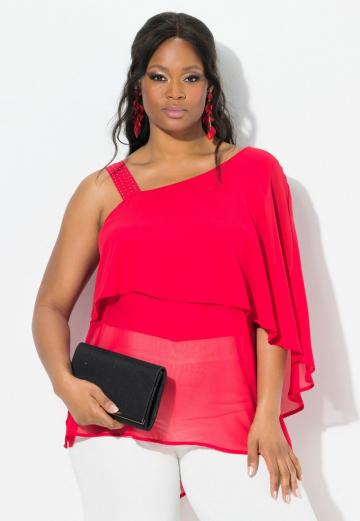 Шифоновая блузка