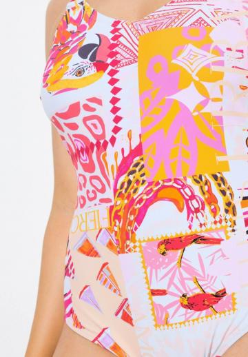 Слитный купальник