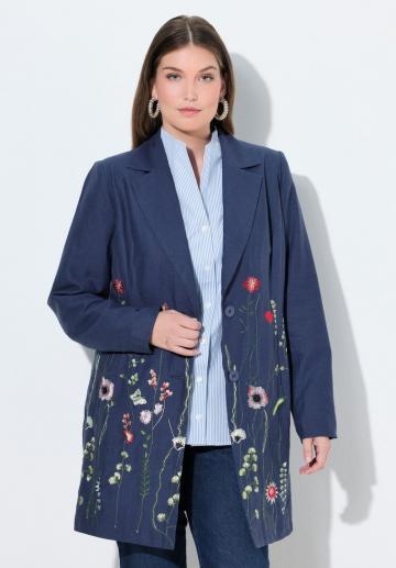 Длинный блейзер