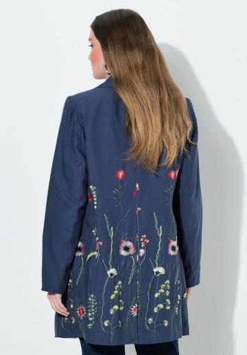 Длинный блейзер