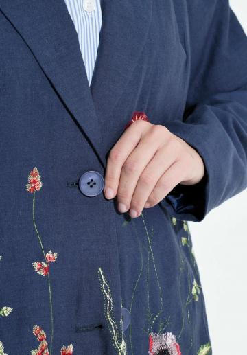 Длинный блейзер