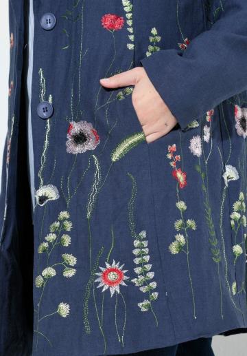 Длинный блейзер