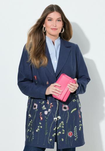 Длинный блейзер