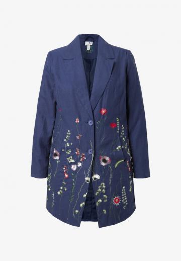 Длинный блейзер