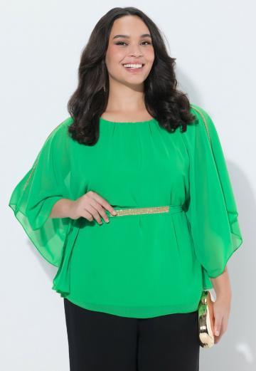 Шифоновая блузка