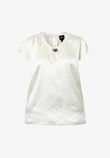 Атласная блузка