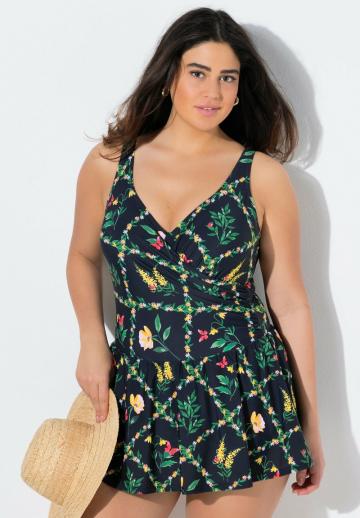 Купальное платье