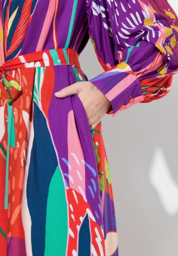 Блузка-платье