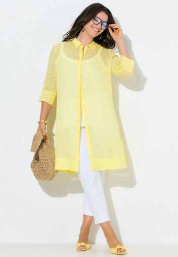 Длинная блузка