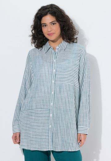 Длинная блузка