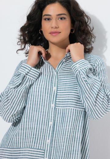 Длинная блузка