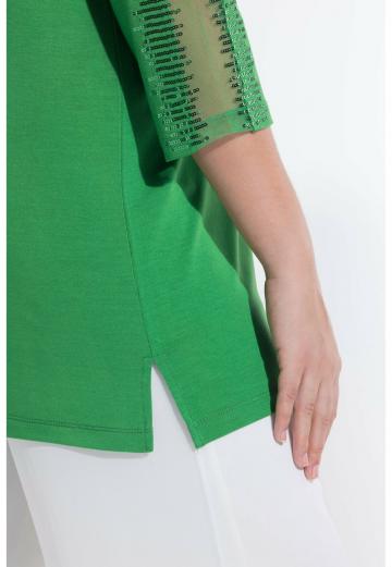 Майка с рукавом три четверти