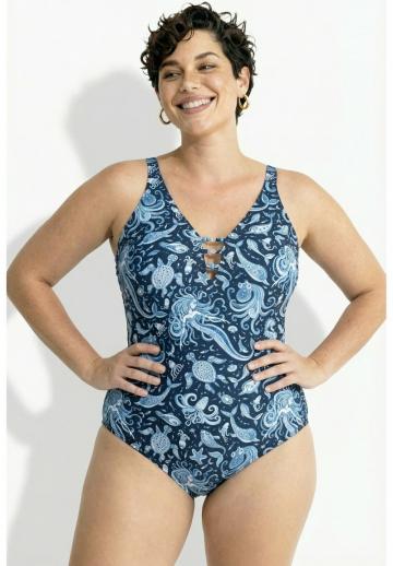 Слитный купальник