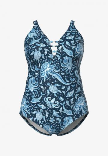 Слитный купальник