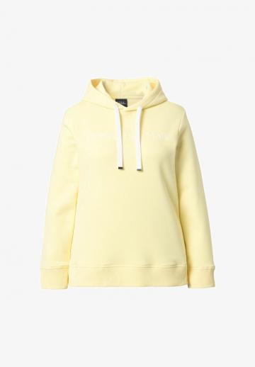 Пуловер с капюшоном