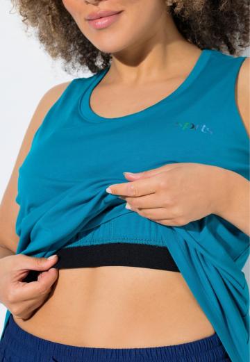 Длинный топ