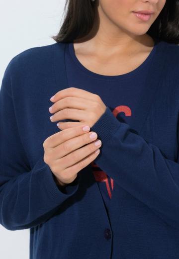 Длинный кардиган