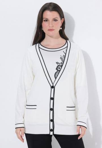 Длинный жилет