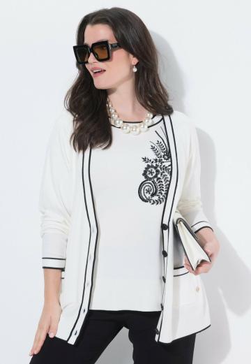 Длинный жилет